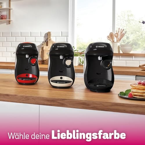 Elite Tassimo Happy TAS1002 – Kapselmaschine, über 70 Getränke, INTELLIBREW™, 1400W, Schwarz