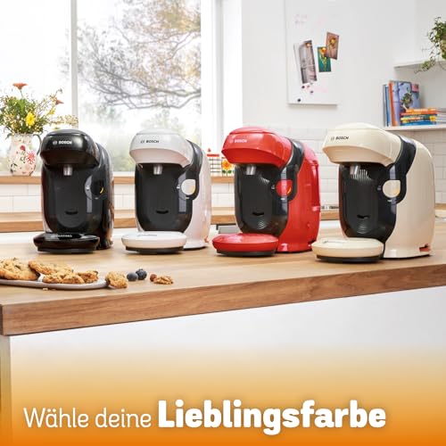 Elite Tassimo Style TAS1103 – Kapselmaschine, über 70 Getränke, INTELLIBREW™, 1400W, Rot