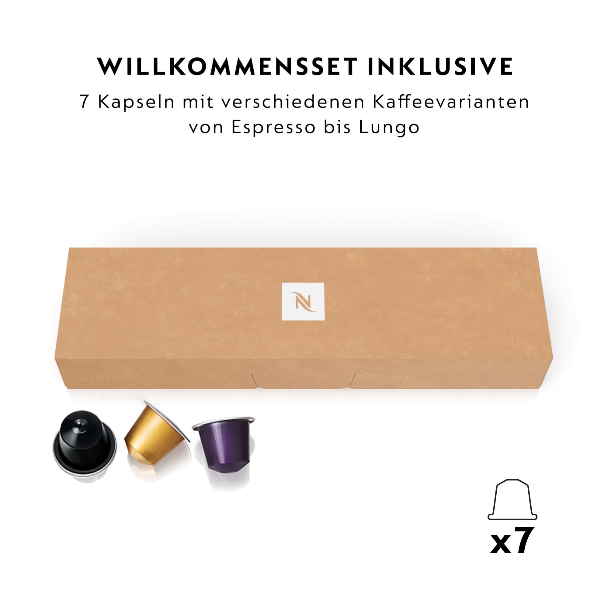 Elite Essenza Mini EN85.B – Kapselmaschine, 19 Bar, Kompakt, Schwarz