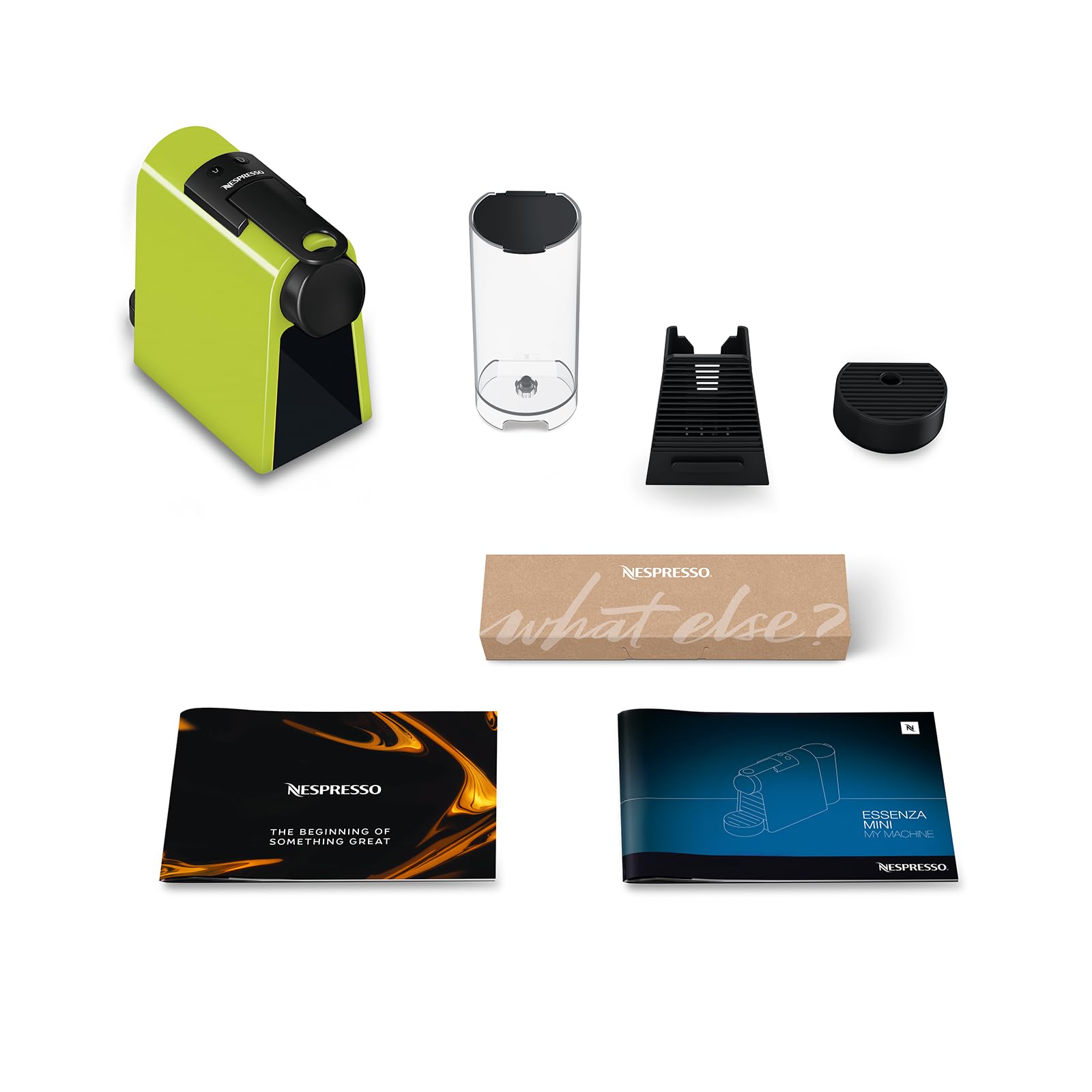 Elite Essenza Mini EN85.L – Kapselmaschine, 19 Bar, Lime Green