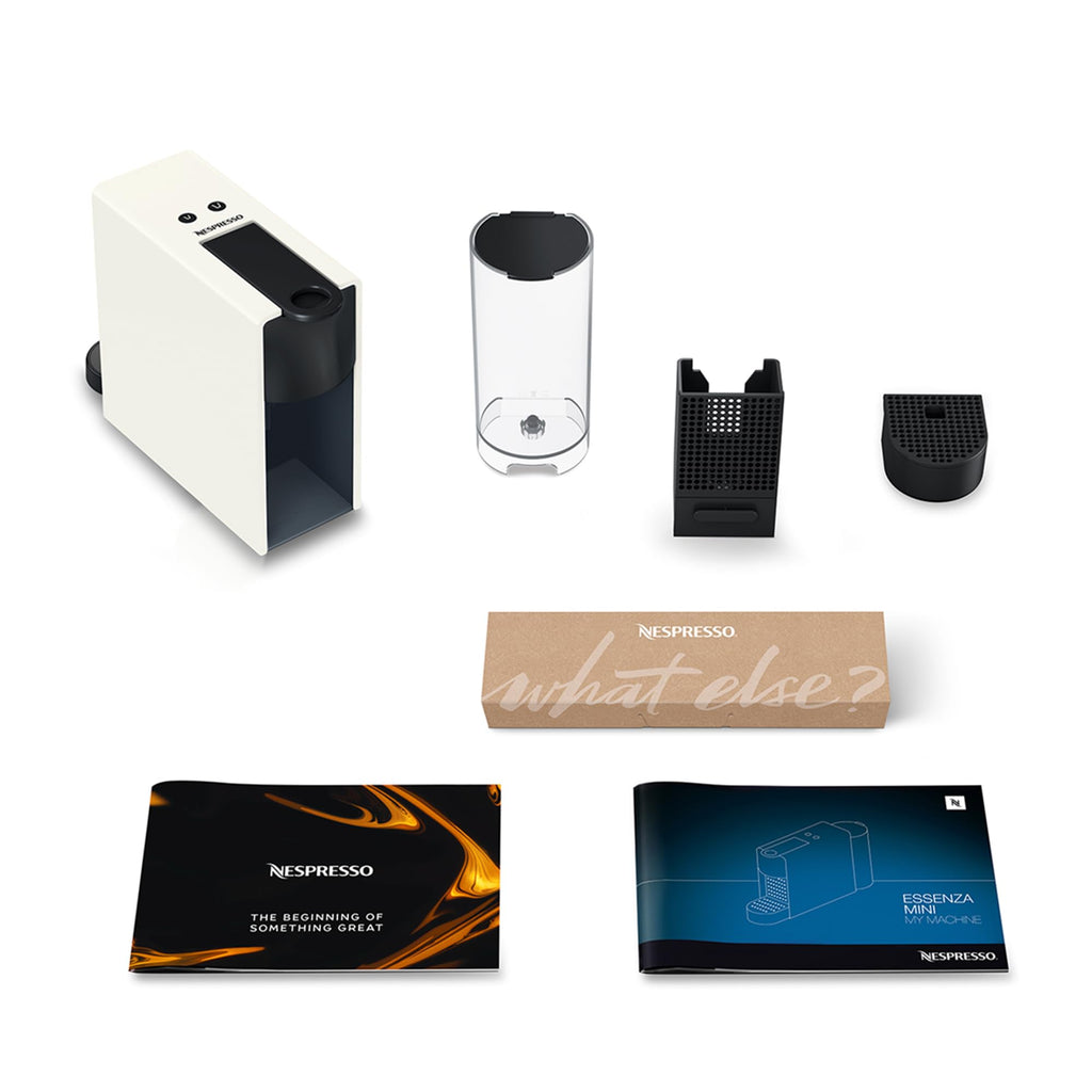 Elite Essenza Mini XN1101 – Kapselmaschine, 19 Bar, Ultrakompakt, Pure White
