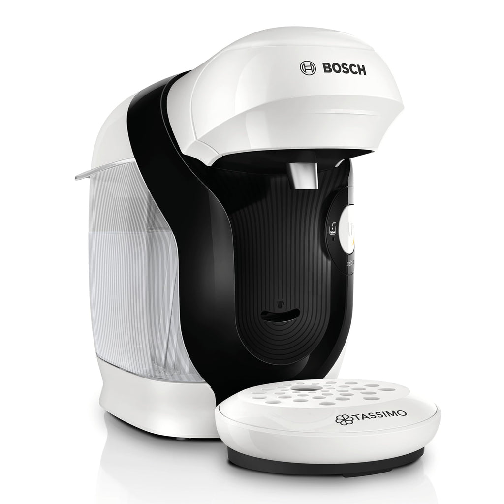 Elite Tassimo Style TAS1104 – Kapselmaschine, über 70 Getränke, INTELLIBREW™, 1400W, Weiss