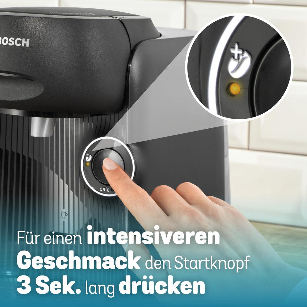 Elite Tassimo Finesse TAS162E – Kapselmaschine mit IntensityBoost, über 70 Getränke, 1400W, Schwarz