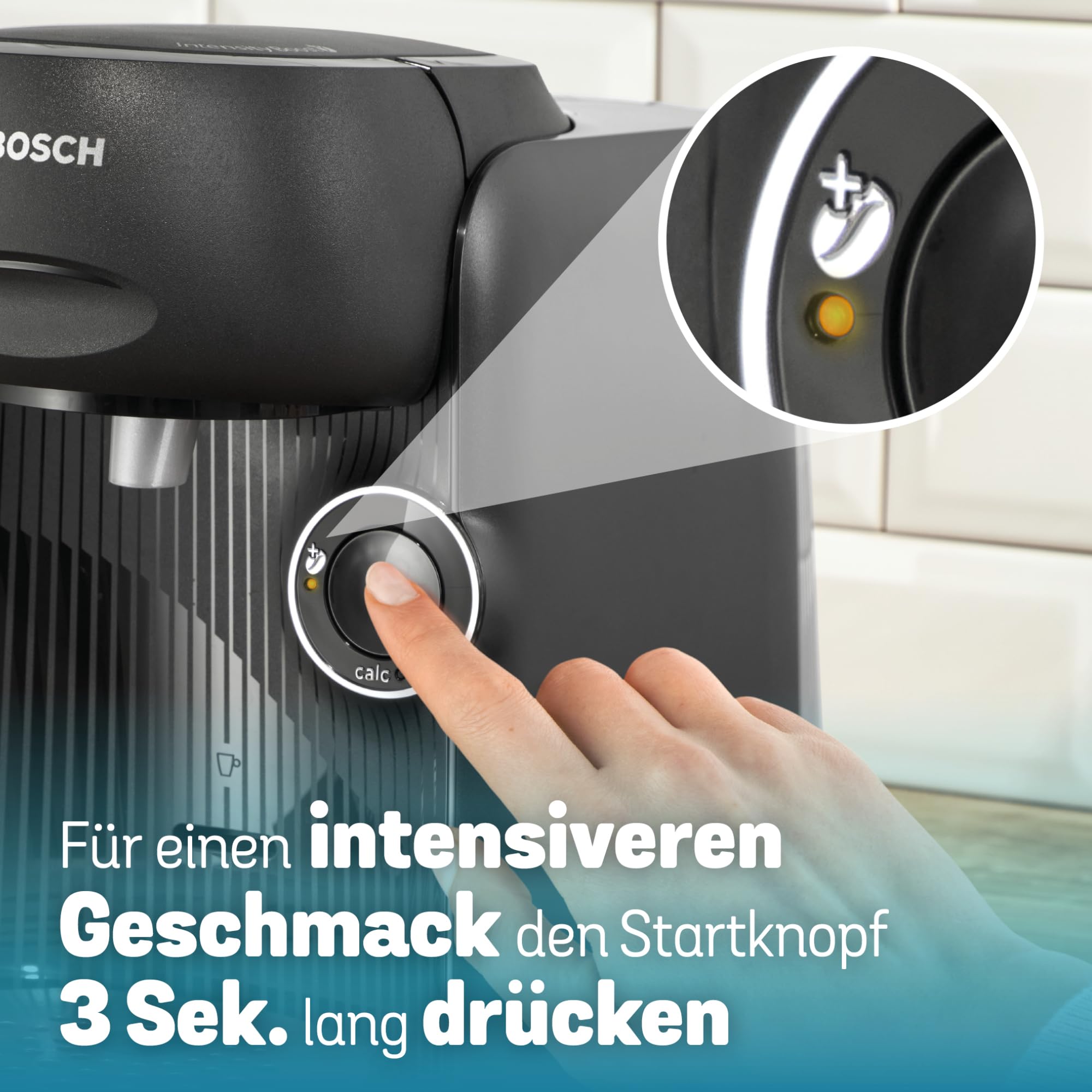 Elite Tassimo Finesse TAS162E – Kapselmaschine mit IntensityBoost, über 70 Getränke, 1400W, Schwarz